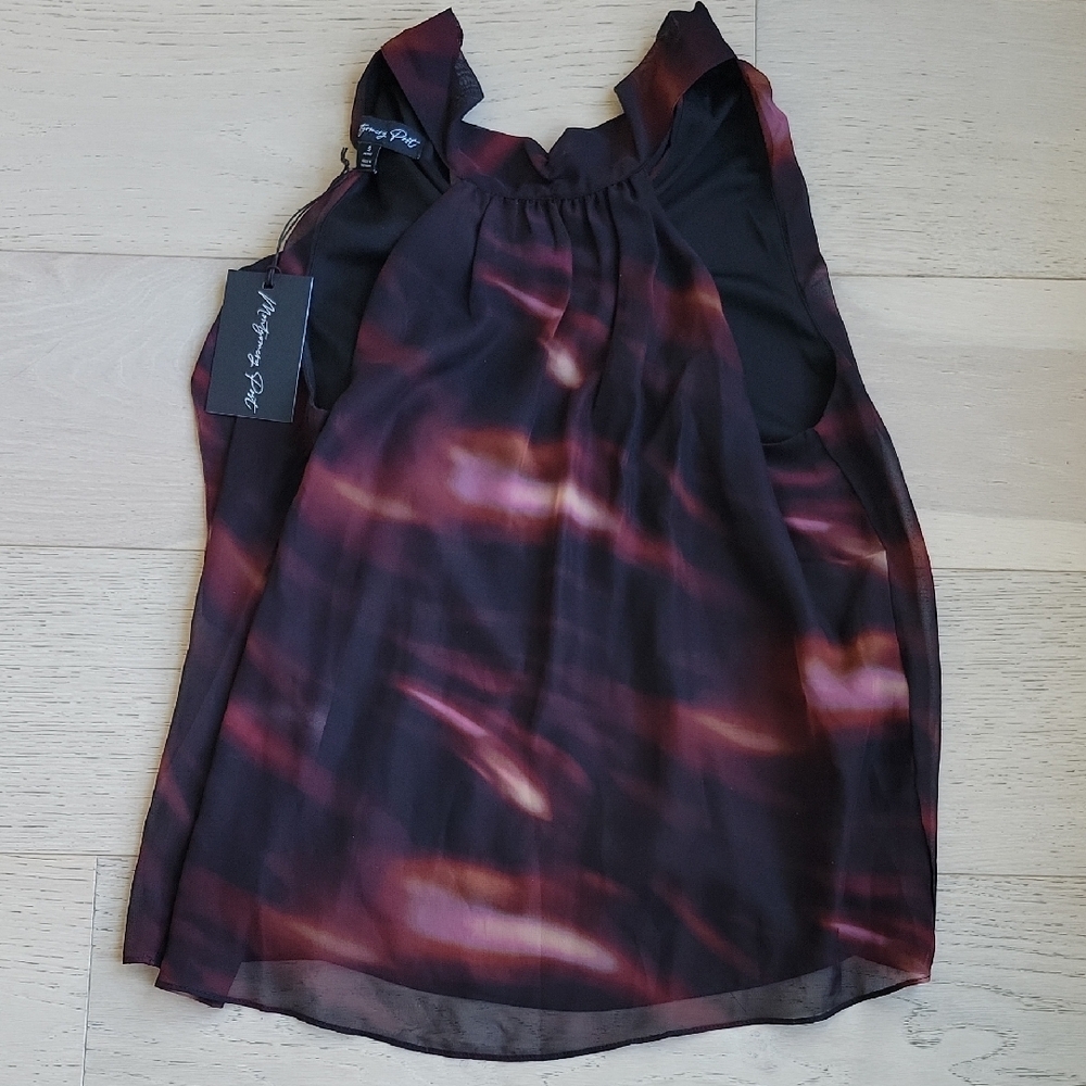 Montgomery Post Black Halter Top
